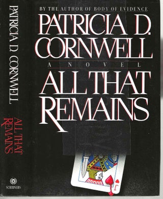Item #10073 All That Remains (Scarpetta #3). Patricia Daniels Cornwell