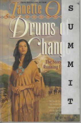 Item #10470 Drums of Change The Story of Running Fawn Women of the West #12; n. Janette Oke