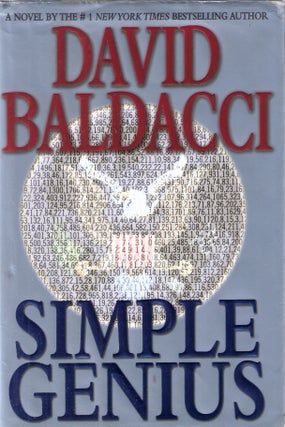 Item #12345 Simple Genius. David Baldacci