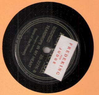 Item #12372 A - You Don't Know What Lonesome Is B - Teardrops in My Heart. Sons of the Pioneers