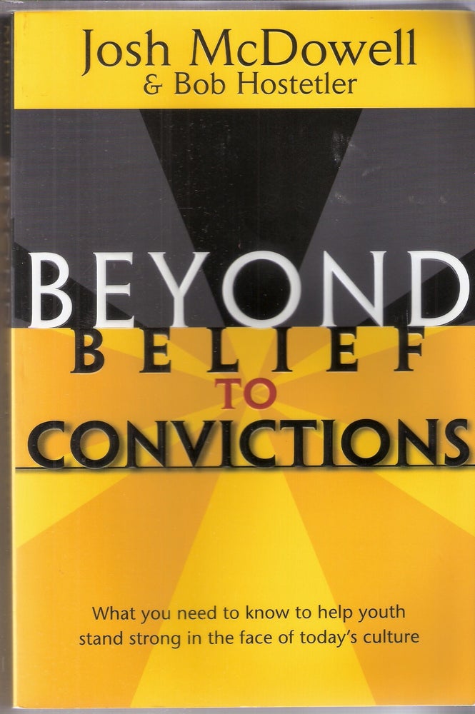 Item #12375 Beyond Belief to Convictions Set. Josh McDowell.