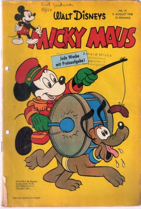 Micky Maus Comic Book Set