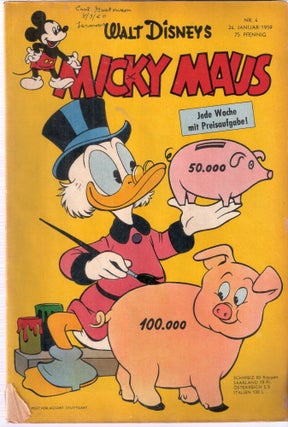Micky Maus Comic Book Set