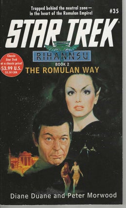 Item #12789 Star Trek #35 Rihannsu Book 2 The Romulan Way. Diane Duane, Peter Morwood