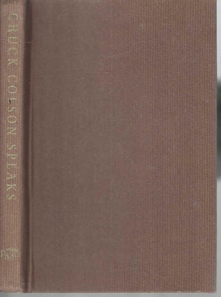 Item #13151 Chuck Colson Speaks: Twelve Key Speeches by America's Foremost Christian...