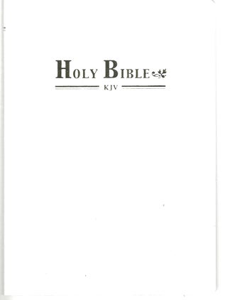 Item #13212 Holy Bible KJV