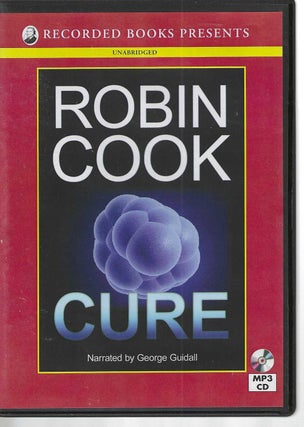Item #13299 Cure. Robin Cook