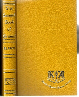 Item #13330 The Second Book of Samuel (Limited Classical Reprint Library). William G. Rev Blaikie
