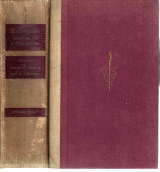 Item #13346 Shakespeare Arranged for Modern Reading. Frank W. Cady, Van H. Cartmell
