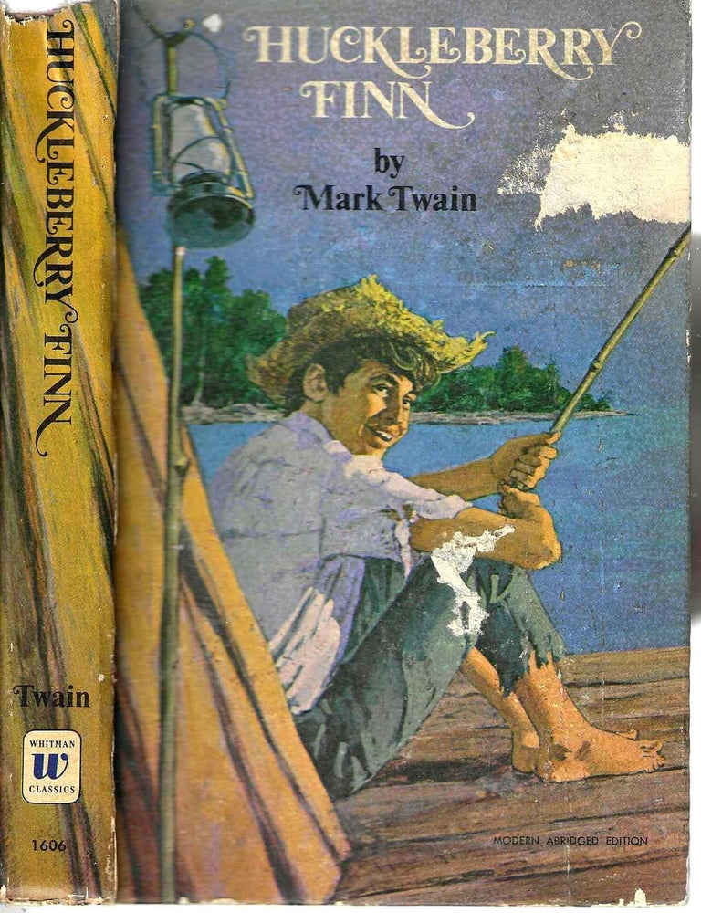 Item #13361 Huckleberry Finn. Samuel Clemens, Mark Twain.
