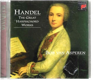 Item #13377 Handel (1685-1759): The Great Harpsichord Works. Bob Van Asperen