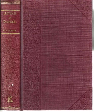 Item #13389 Lectures on Daniel the Prophet (with chart). Henry Allen Ironside
