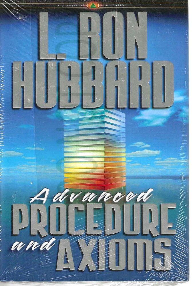 Item #13441 Dianetics, Advanced Procedure and Axioms. L. Ron Hubbard.