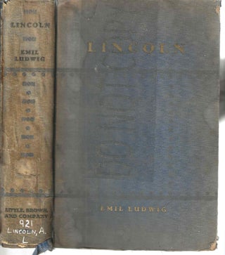 Item #13529 Lincoln. Emil Ludwig