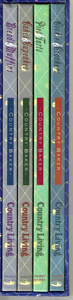 Item #13564 Country Living Country Baker: Cakes & Cupcakes; Breads & Muffins; Cookies & Crackers; Pies & Tarts Boxed Set. Judith Martindale.