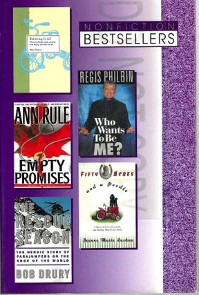 Item #13731 Nonfiction Bestsellers: Believing It All; Empty Promises; The Rescue Season; Who...