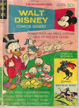 Item #13737 Walt Disney Comics Digest #9 March 1969