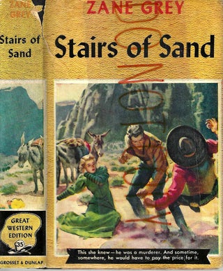 Item #13817 Stairs of Sand (Western Editions #35). Peal Zane Grey