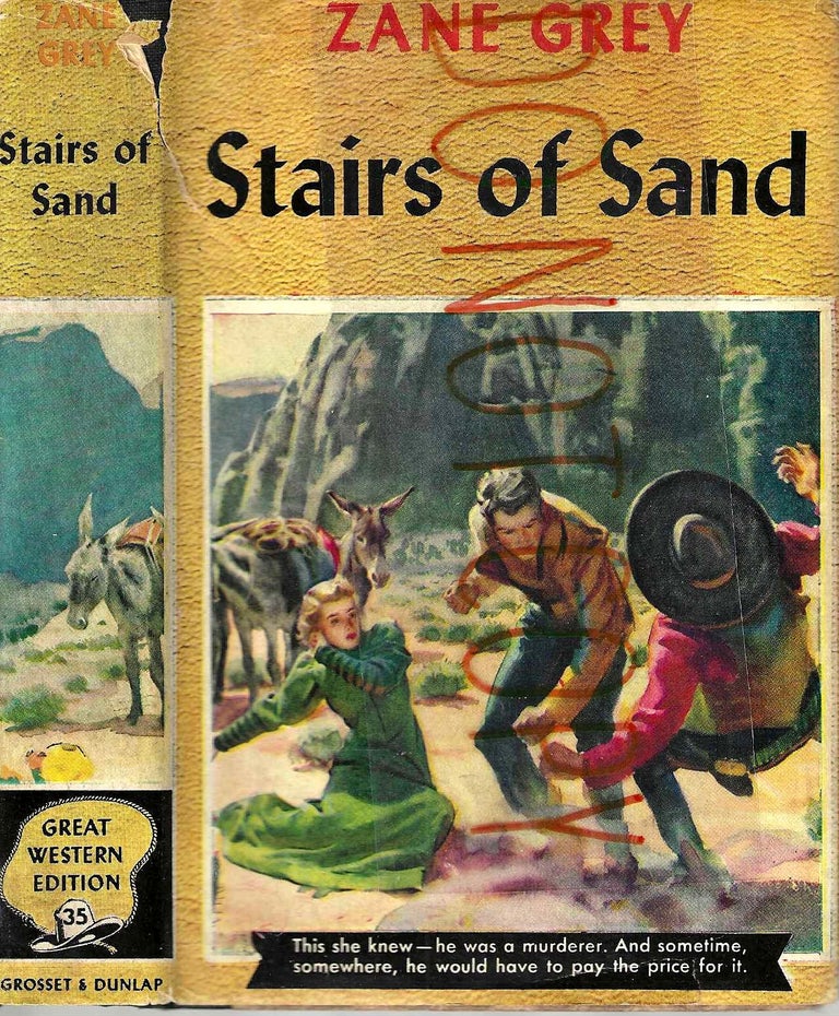 Item #13817 Stairs of Sand (Western Editions #35). Peal Zane Grey.