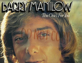 Item #13821 This One's For You. Barry Manilow