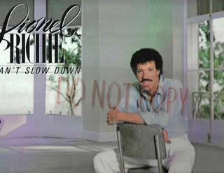 Item #13822 Can't Slow Down. Lionel Richie