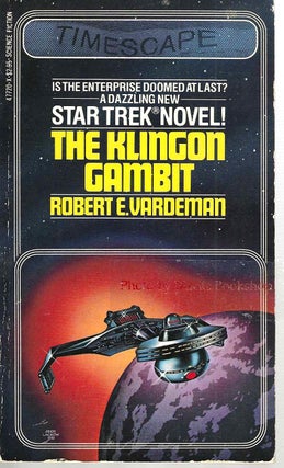 Item #13882 The Klingon Gambit (Star Trek: The Original Series #3). Robert E. Vardeman