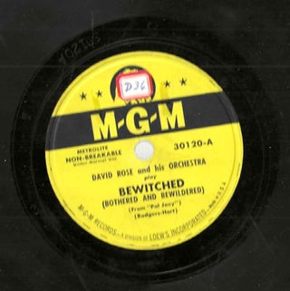 Item #14049 Bewitched / Moon of Manakoora. David Rose, His Orchestra