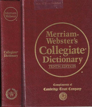 Item #14148 Merriam-Webster's Collegiate Dictionary Tenth Edition