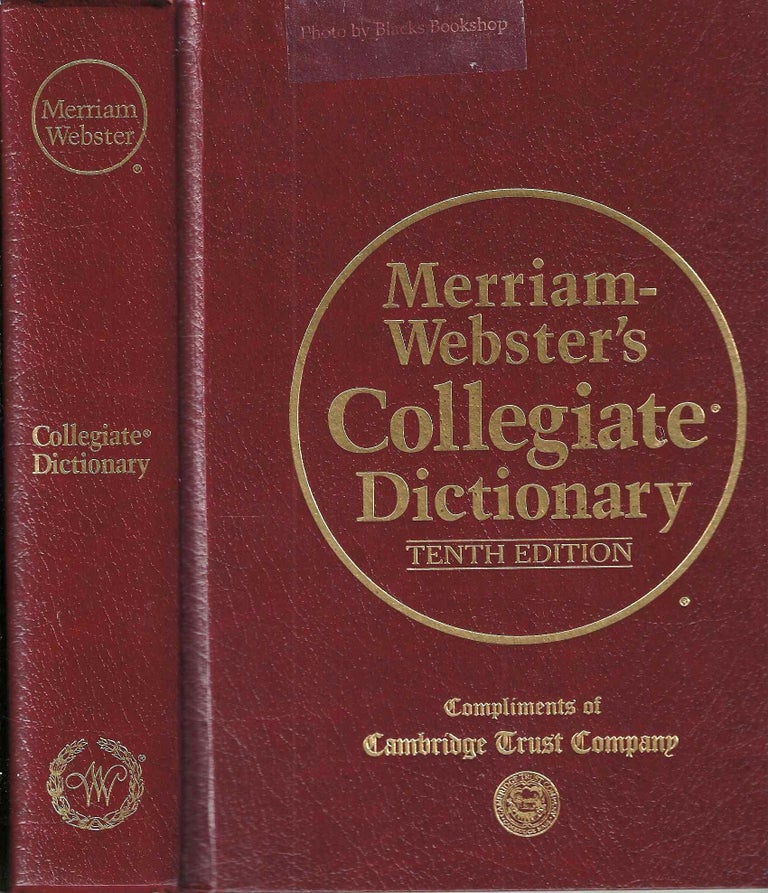 Item #14148 Merriam-Webster's Collegiate Dictionary Tenth Edition