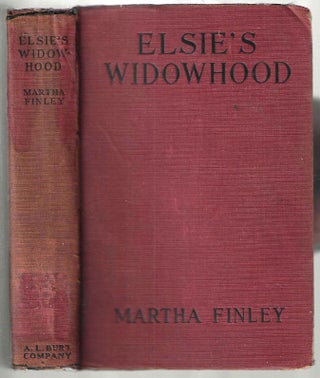 Item #14376 Elsie's Widowhood (Elsie Dinsmore #7). Martha Finley