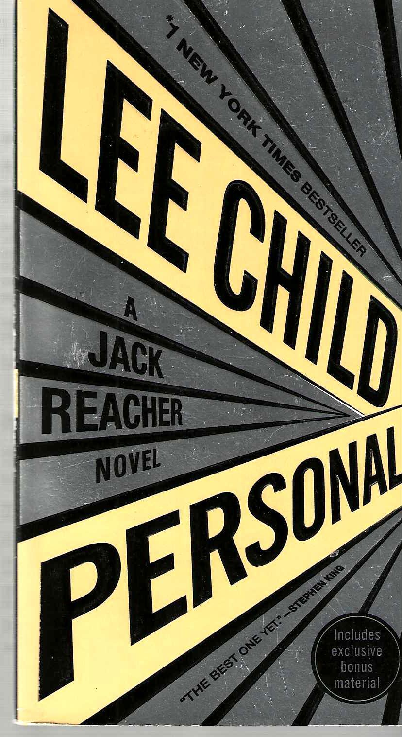 Personal Jack Reacher #19 | Lee Child | 1st Edition