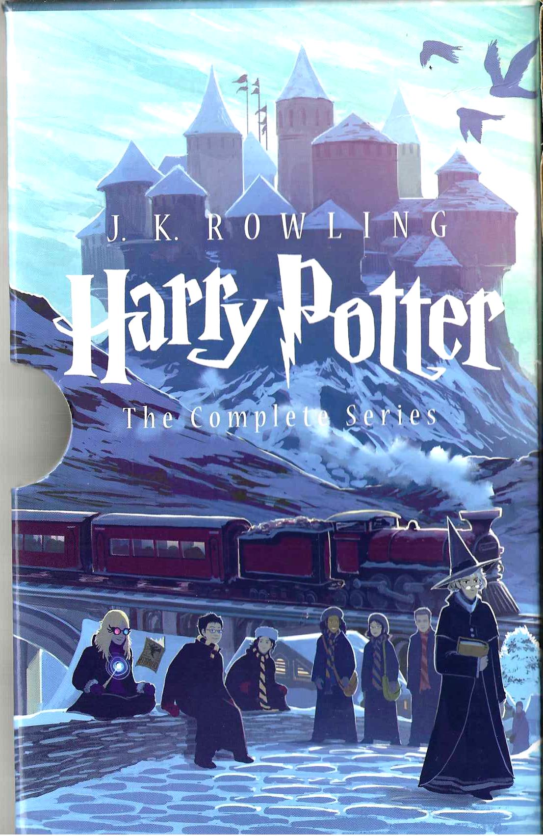 Harry Potter The Complete Series Slip Case ONLY by J. K. Rowling on Black's  Bookshop