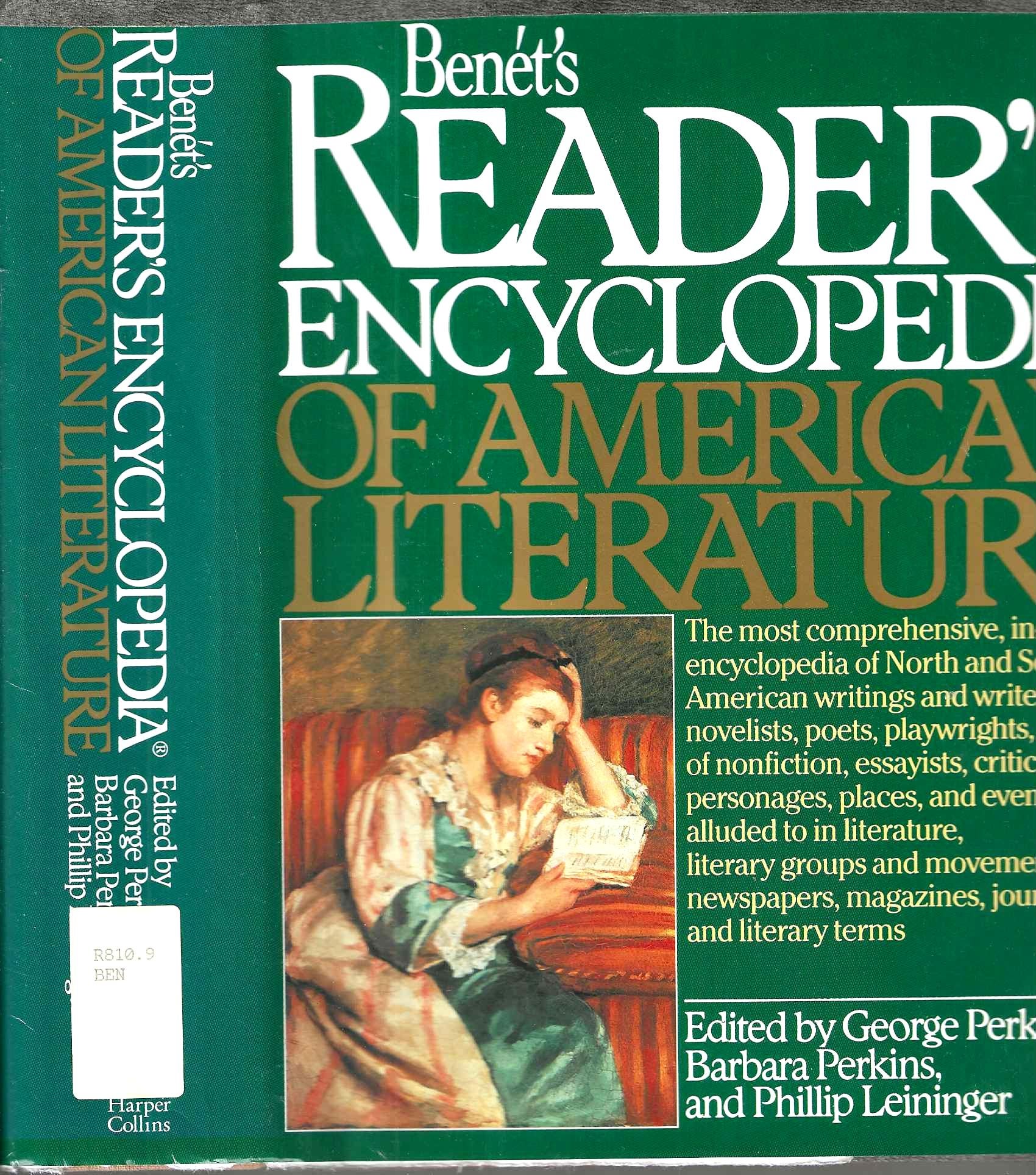 Benet's Reader's Encyclopedia of American Literature | George