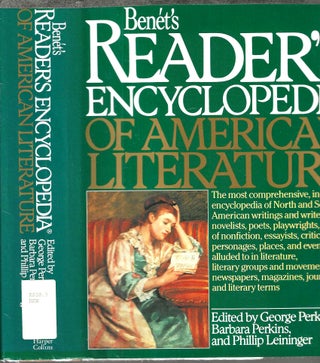 Item #14713 Benet's Reader's Encyclopedia of American Literature. George Perkins, Barbara...