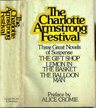 Item #14909 The Charlotte Armstrong Festival. Charlotte Armstrong