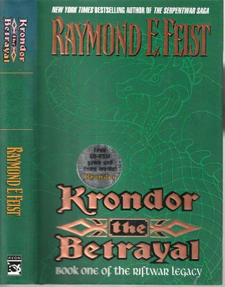 Item #15342 Krondor The Betrayal (Riftwar Legacy #1). Raymond E. Feist