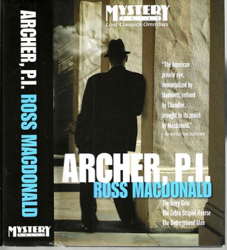 Item #15350 Archer, P.I.: The Ivory Grin / The Zebra Striped Hearse / The Underground Man. Ross...