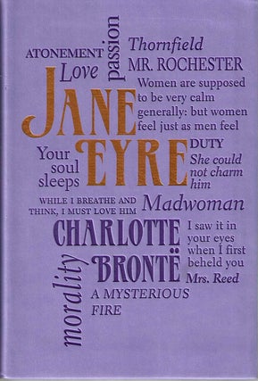 Item #15415 Jane Eyre (Word Cloud Classics). Charlotte Bronte