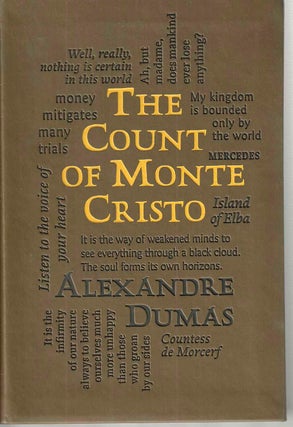 Item #15429 The Count of Monte Cristo (Word Cloud Classics). Alexandre Dumas