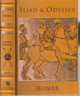 Item #15433 Iliad & Odyssey (Leather-Bound Classics). Homer, 850 BC?