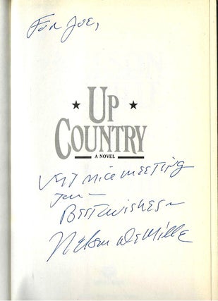 Up Country (Paul Brenner #2)