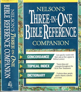 Item #15636 Nelson's Three-In-One Bible Reference Companion