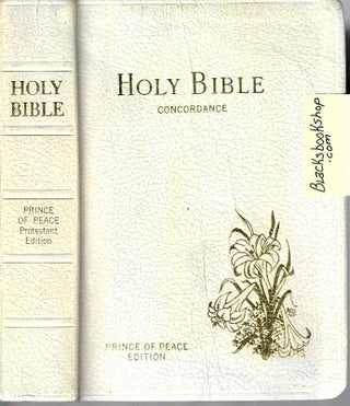 Item #15639 Holy Bible Concordance: Prince of Peace Edition