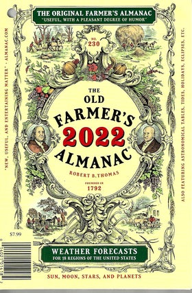 Item #15743 The Old Farmer's Almanac 2022