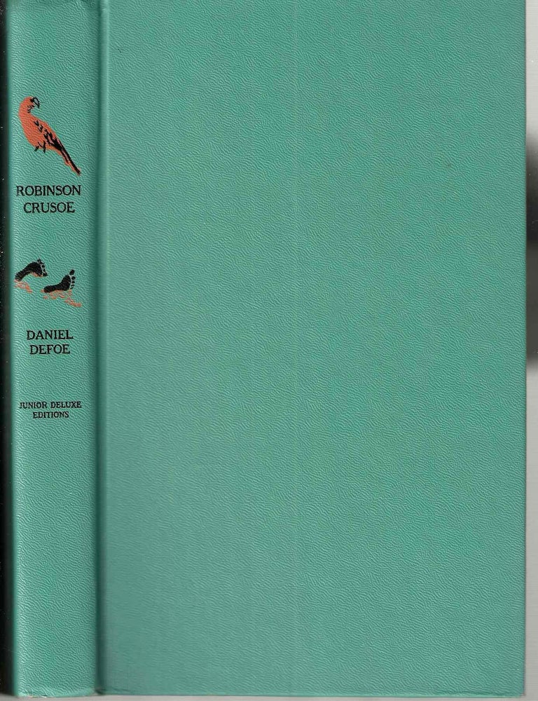 Item #15882 Robinson Crusoe (Junior Deluxe Editions). Daniel Defoe.