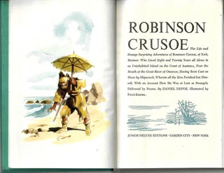 Robinson Crusoe (Junior Deluxe Editions)