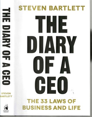 Item #16174 The Diary of a CEO: The 33 Laws of Business and Life. Steven Bartlett