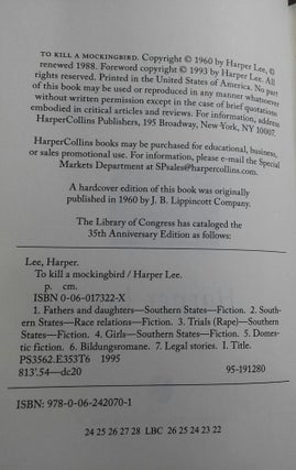 To Kill a Mockingbird (Pulitzer Prize Winner)