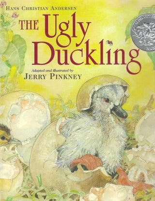 Item #16312 The Ugly Duckling. Hans Christian Andersen, Jerry Pinkney