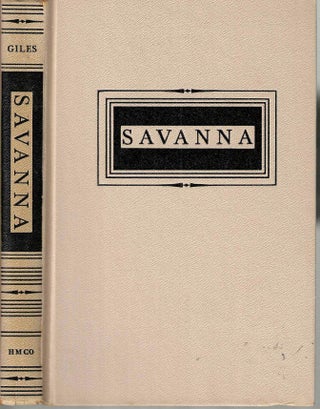 Item #16343 Savanna (The Kentuckians #7). Janice Holt Giles